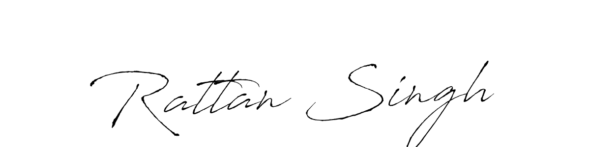 How to make Rattan Singh signature? Antro_Vectra is a professional autograph style. Create handwritten signature for Rattan Singh name. Rattan Singh signature style 6 images and pictures png