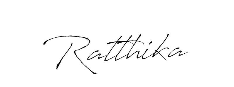 Ratthika stylish signature style. Best Handwritten Sign (Antro_Vectra) for my name. Handwritten Signature Collection Ideas for my name Ratthika. Ratthika signature style 6 images and pictures png