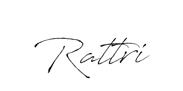 Also we have Rattri name is the best signature style. Create professional handwritten signature collection using Antro_Vectra autograph style. Rattri signature style 6 images and pictures png