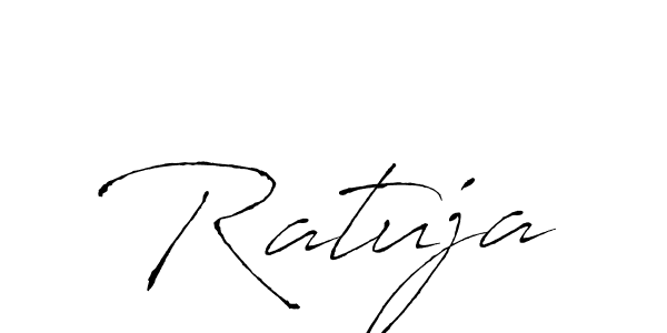 Also we have Ratuja name is the best signature style. Create professional handwritten signature collection using Antro_Vectra autograph style. Ratuja signature style 6 images and pictures png