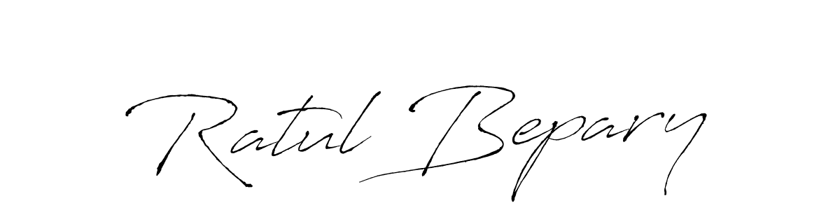 How to make Ratul Bepary signature? Antro_Vectra is a professional autograph style. Create handwritten signature for Ratul Bepary name. Ratul Bepary signature style 6 images and pictures png