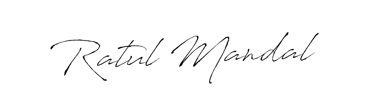 Also You can easily find your signature by using the search form. We will create Ratul Mandal name handwritten signature images for you free of cost using Antro_Vectra sign style. Ratul Mandal signature style 6 images and pictures png