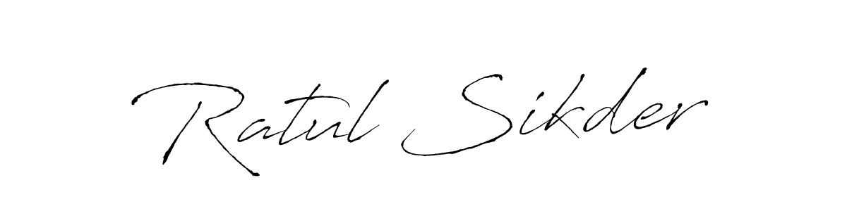 Also we have Ratul Sikder name is the best signature style. Create professional handwritten signature collection using Antro_Vectra autograph style. Ratul Sikder signature style 6 images and pictures png