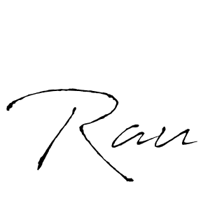 How to Draw Rau signature style? Antro_Vectra is a latest design signature styles for name Rau. Rau signature style 6 images and pictures png