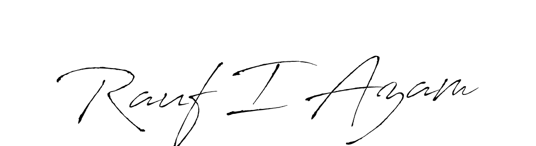 Antro_Vectra is a professional signature style that is perfect for those who want to add a touch of class to their signature. It is also a great choice for those who want to make their signature more unique. Get Rauf I Azam name to fancy signature for free. Rauf I Azam signature style 6 images and pictures png