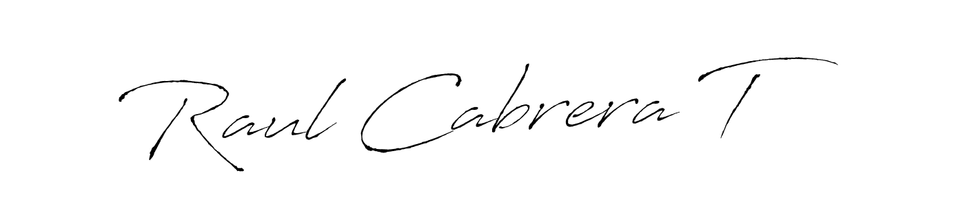 Similarly Antro_Vectra is the best handwritten signature design. Signature creator online .You can use it as an online autograph creator for name Raul Cabrera T. Raul Cabrera T signature style 6 images and pictures png