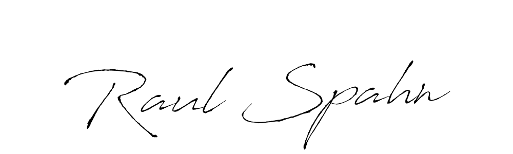 Also we have Raul Spahn name is the best signature style. Create professional handwritten signature collection using Antro_Vectra autograph style. Raul Spahn signature style 6 images and pictures png