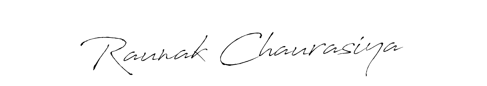 It looks lik you need a new signature style for name Raunak Chaurasiya. Design unique handwritten (Antro_Vectra) signature with our free signature maker in just a few clicks. Raunak Chaurasiya signature style 6 images and pictures png