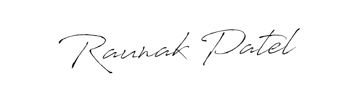 It looks lik you need a new signature style for name Raunak Patel. Design unique handwritten (Antro_Vectra) signature with our free signature maker in just a few clicks. Raunak Patel signature style 6 images and pictures png