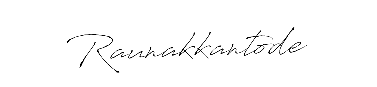 Use a signature maker to create a handwritten signature online. With this signature software, you can design (Antro_Vectra) your own signature for name Raunakkantode. Raunakkantode signature style 6 images and pictures png