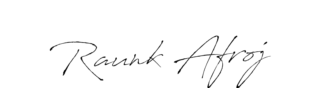 You can use this online signature creator to create a handwritten signature for the name Raunk Afroj. This is the best online autograph maker. Raunk Afroj signature style 6 images and pictures png