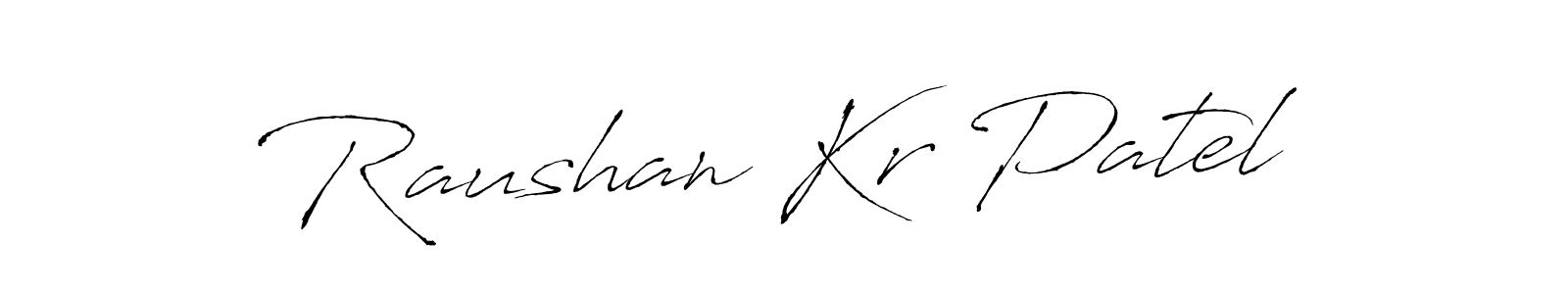 Make a short Raushan Kr Patel signature style. Manage your documents anywhere anytime using Antro_Vectra. Create and add eSignatures, submit forms, share and send files easily. Raushan Kr Patel signature style 6 images and pictures png