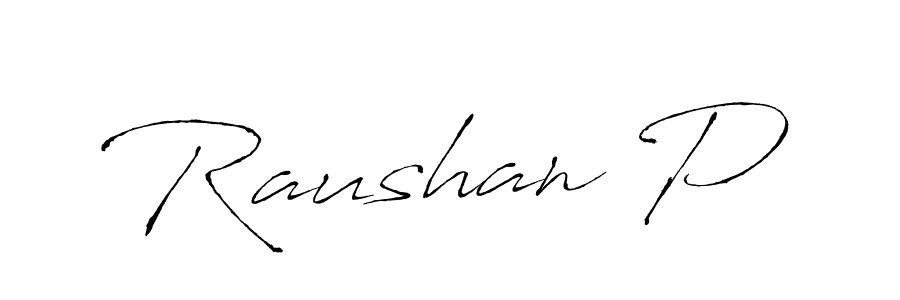 You should practise on your own different ways (Antro_Vectra) to write your name (Raushan P) in signature. don't let someone else do it for you. Raushan P signature style 6 images and pictures png