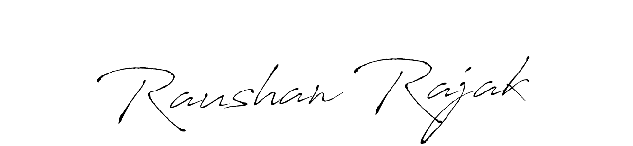 Make a beautiful signature design for name Raushan Rajak. Use this online signature maker to create a handwritten signature for free. Raushan Rajak signature style 6 images and pictures png