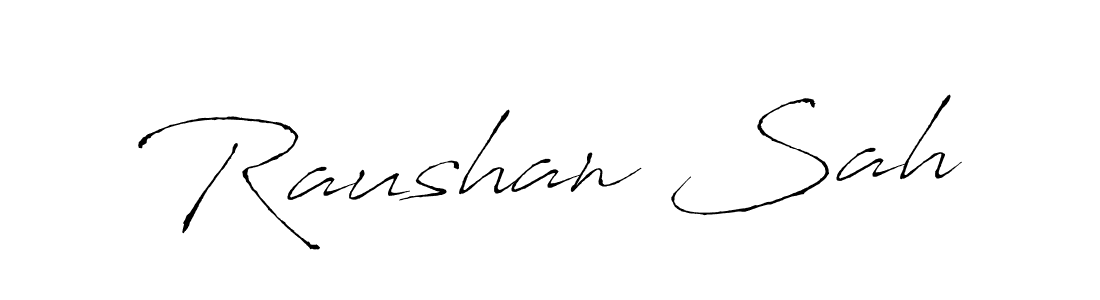 Antro_Vectra is a professional signature style that is perfect for those who want to add a touch of class to their signature. It is also a great choice for those who want to make their signature more unique. Get Raushan Sah name to fancy signature for free. Raushan Sah signature style 6 images and pictures png