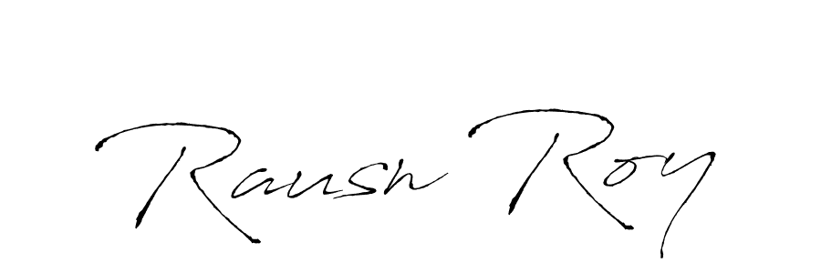 Antro_Vectra is a professional signature style that is perfect for those who want to add a touch of class to their signature. It is also a great choice for those who want to make their signature more unique. Get Rausn Roy name to fancy signature for free. Rausn Roy signature style 6 images and pictures png