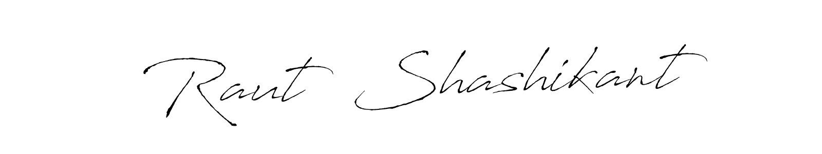 Raut  Shashikant stylish signature style. Best Handwritten Sign (Antro_Vectra) for my name. Handwritten Signature Collection Ideas for my name Raut  Shashikant. Raut  Shashikant signature style 6 images and pictures png