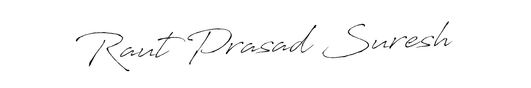 Similarly Antro_Vectra is the best handwritten signature design. Signature creator online .You can use it as an online autograph creator for name Raut Prasad Suresh. Raut Prasad Suresh signature style 6 images and pictures png