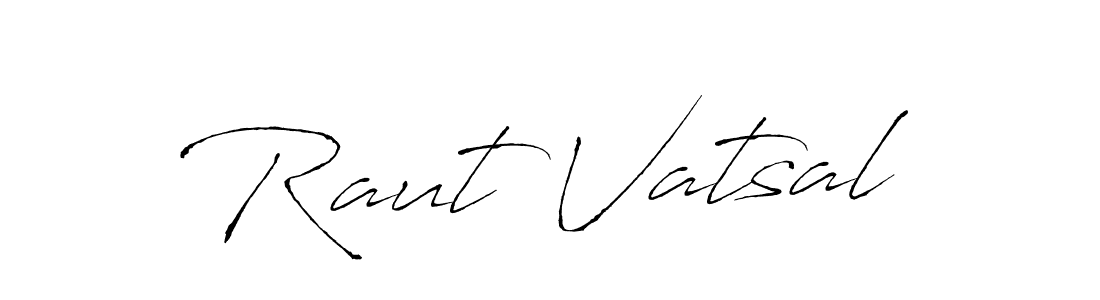 Make a short Raut Vatsal signature style. Manage your documents anywhere anytime using Antro_Vectra. Create and add eSignatures, submit forms, share and send files easily. Raut Vatsal signature style 6 images and pictures png