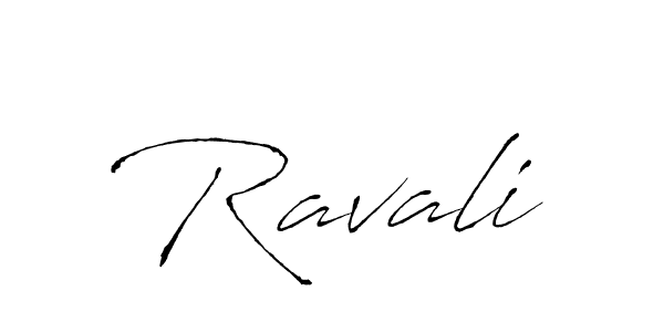 Ravali stylish signature style. Best Handwritten Sign (Antro_Vectra) for my name. Handwritten Signature Collection Ideas for my name Ravali. Ravali signature style 6 images and pictures png