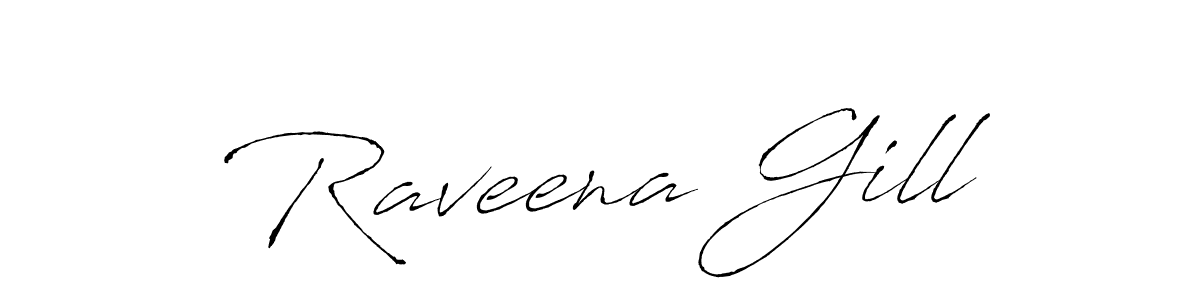 You can use this online signature creator to create a handwritten signature for the name Raveena Gill. This is the best online autograph maker. Raveena Gill signature style 6 images and pictures png