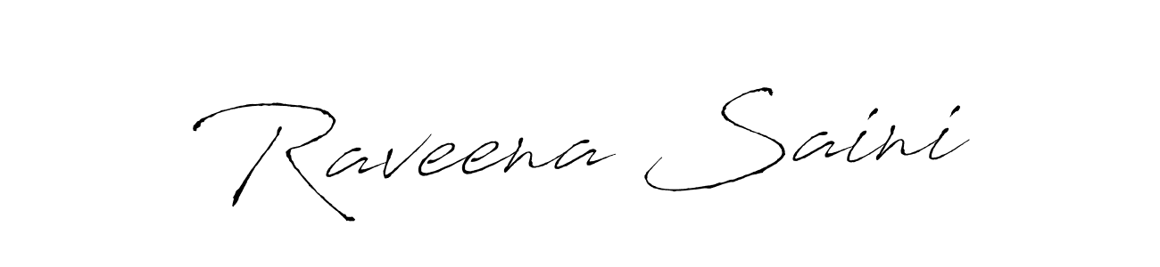 Also we have Raveena Saini name is the best signature style. Create professional handwritten signature collection using Antro_Vectra autograph style. Raveena Saini signature style 6 images and pictures png