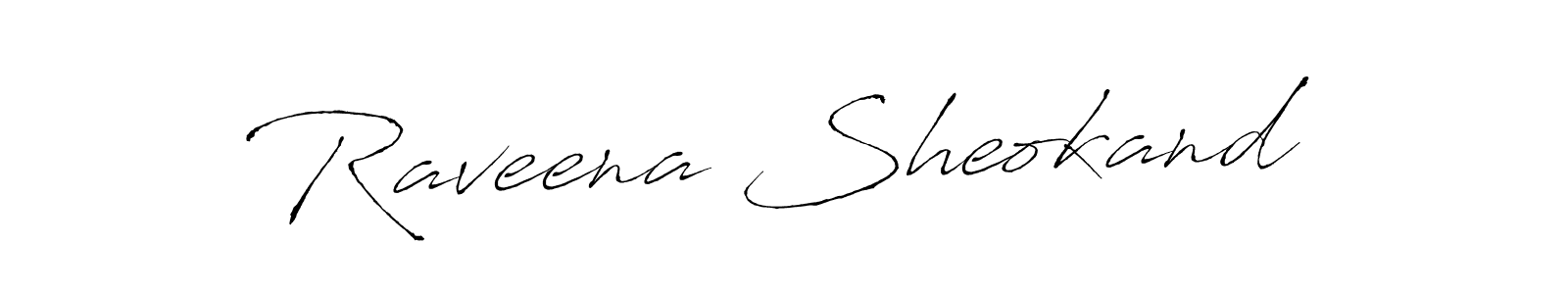 Antro_Vectra is a professional signature style that is perfect for those who want to add a touch of class to their signature. It is also a great choice for those who want to make their signature more unique. Get Raveena Sheokand name to fancy signature for free. Raveena Sheokand signature style 6 images and pictures png