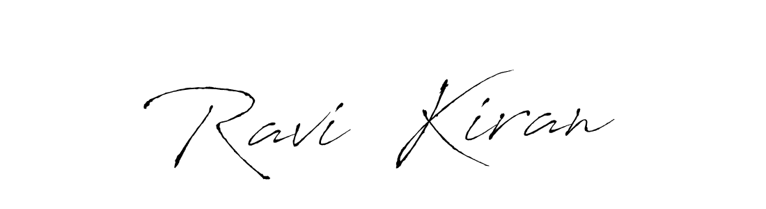 It looks lik you need a new signature style for name Ravi  Kiran. Design unique handwritten (Antro_Vectra) signature with our free signature maker in just a few clicks. Ravi  Kiran signature style 6 images and pictures png