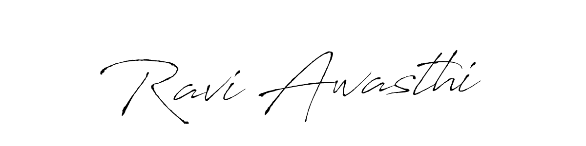 Make a beautiful signature design for name Ravi Awasthi. Use this online signature maker to create a handwritten signature for free. Ravi Awasthi signature style 6 images and pictures png