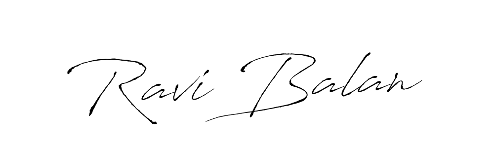 Also we have Ravi Balan name is the best signature style. Create professional handwritten signature collection using Antro_Vectra autograph style. Ravi Balan signature style 6 images and pictures png