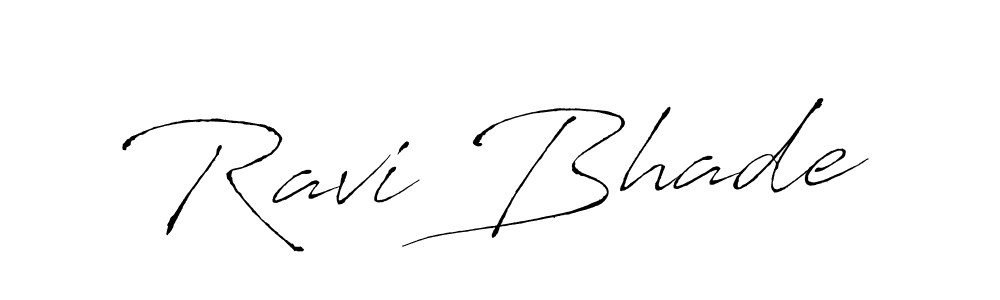 Antro_Vectra is a professional signature style that is perfect for those who want to add a touch of class to their signature. It is also a great choice for those who want to make their signature more unique. Get Ravi Bhade name to fancy signature for free. Ravi Bhade signature style 6 images and pictures png
