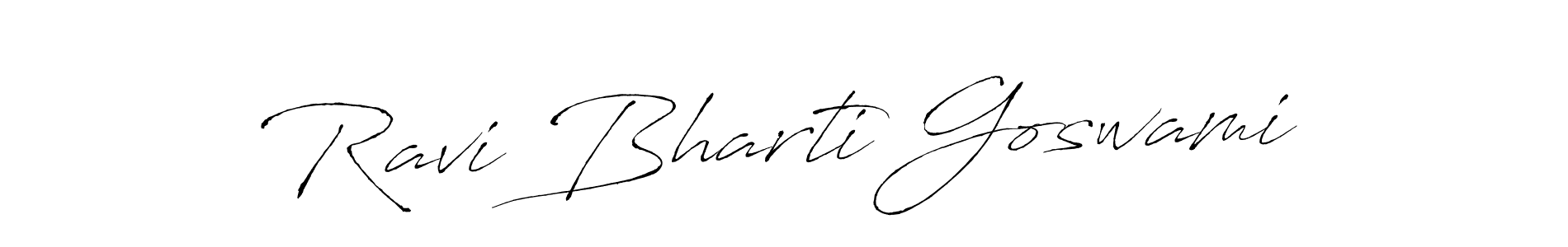 Also we have Ravi Bharti Goswami name is the best signature style. Create professional handwritten signature collection using Antro_Vectra autograph style. Ravi Bharti Goswami signature style 6 images and pictures png