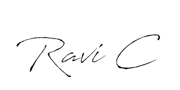 Best and Professional Signature Style for Ravi C. Antro_Vectra Best Signature Style Collection. Ravi C signature style 6 images and pictures png
