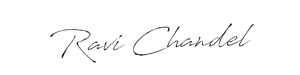 Use a signature maker to create a handwritten signature online. With this signature software, you can design (Antro_Vectra) your own signature for name Ravi Chandel. Ravi Chandel signature style 6 images and pictures png