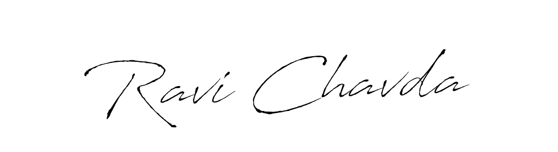 Use a signature maker to create a handwritten signature online. With this signature software, you can design (Antro_Vectra) your own signature for name Ravi Chavda. Ravi Chavda signature style 6 images and pictures png