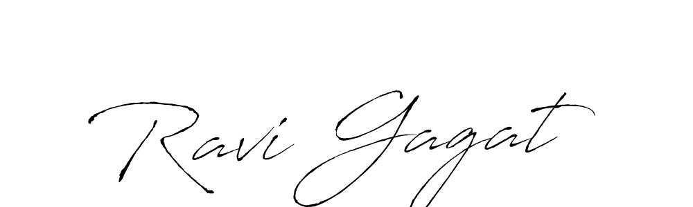 Create a beautiful signature design for name Ravi Gagat. With this signature (Antro_Vectra) fonts, you can make a handwritten signature for free. Ravi Gagat signature style 6 images and pictures png