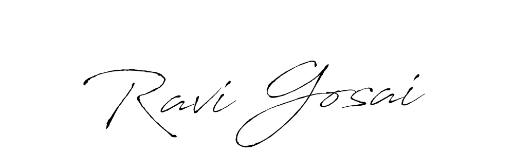 Also we have Ravi Gosai name is the best signature style. Create professional handwritten signature collection using Antro_Vectra autograph style. Ravi Gosai signature style 6 images and pictures png