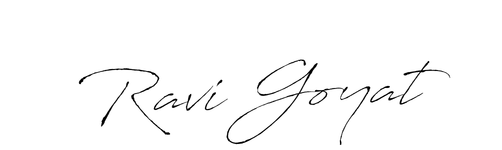Similarly Antro_Vectra is the best handwritten signature design. Signature creator online .You can use it as an online autograph creator for name Ravi Goyat. Ravi Goyat signature style 6 images and pictures png
