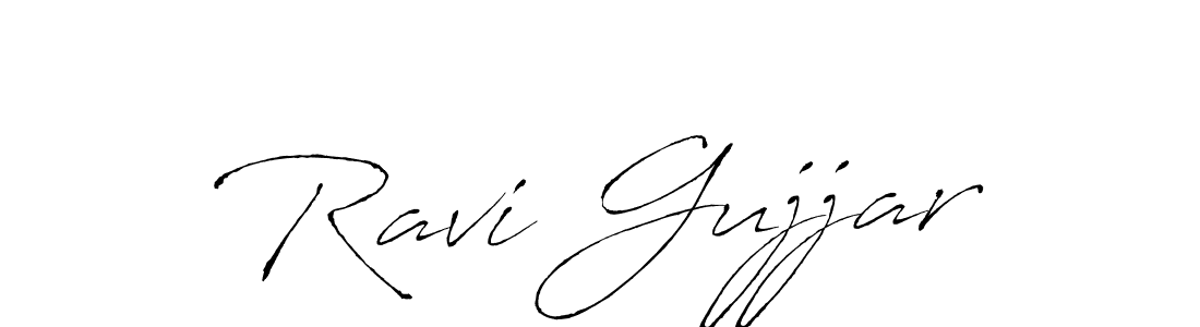 It looks lik you need a new signature style for name Ravi Gujjar. Design unique handwritten (Antro_Vectra) signature with our free signature maker in just a few clicks. Ravi Gujjar signature style 6 images and pictures png
