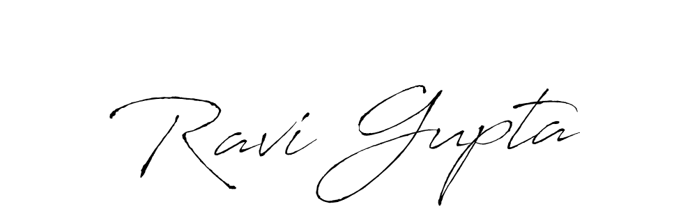 Use a signature maker to create a handwritten signature online. With this signature software, you can design (Antro_Vectra) your own signature for name Ravi Gupta. Ravi Gupta signature style 6 images and pictures png