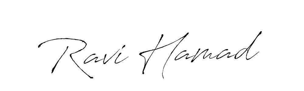 How to make Ravi Hamad signature? Antro_Vectra is a professional autograph style. Create handwritten signature for Ravi Hamad name. Ravi Hamad signature style 6 images and pictures png