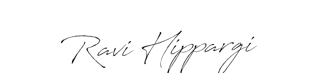 The best way (Antro_Vectra) to make a short signature is to pick only two or three words in your name. The name Ravi Hippargi include a total of six letters. For converting this name. Ravi Hippargi signature style 6 images and pictures png