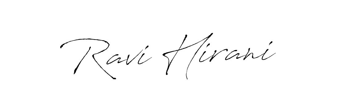 It looks lik you need a new signature style for name Ravi Hirani. Design unique handwritten (Antro_Vectra) signature with our free signature maker in just a few clicks. Ravi Hirani signature style 6 images and pictures png