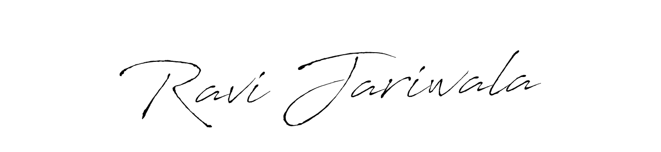 Antro_Vectra is a professional signature style that is perfect for those who want to add a touch of class to their signature. It is also a great choice for those who want to make their signature more unique. Get Ravi Jariwala name to fancy signature for free. Ravi Jariwala signature style 6 images and pictures png