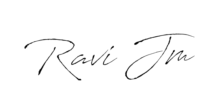 Antro_Vectra is a professional signature style that is perfect for those who want to add a touch of class to their signature. It is also a great choice for those who want to make their signature more unique. Get Ravi Jm name to fancy signature for free. Ravi Jm signature style 6 images and pictures png