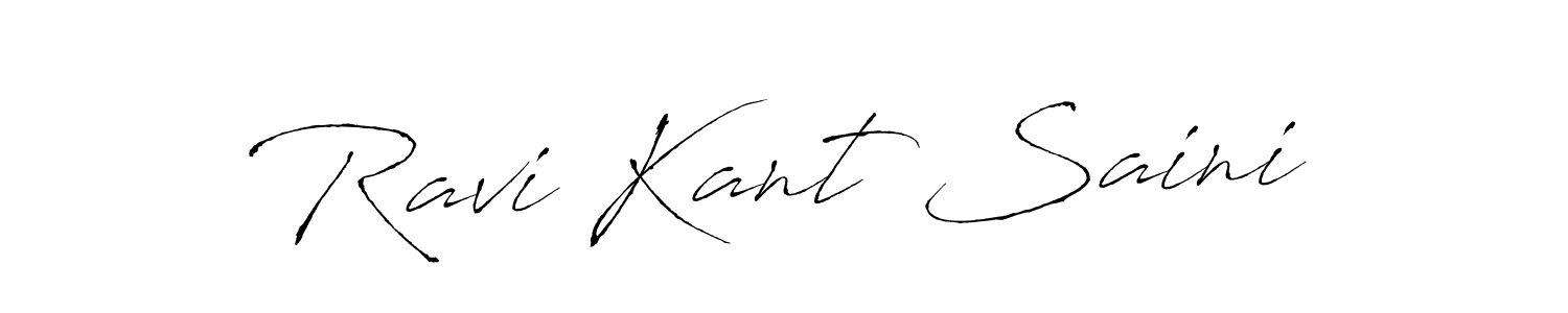 Also we have Ravi Kant Saini name is the best signature style. Create professional handwritten signature collection using Antro_Vectra autograph style. Ravi Kant Saini signature style 6 images and pictures png