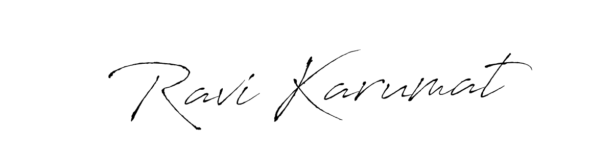 Make a short Ravi Karumat signature style. Manage your documents anywhere anytime using Antro_Vectra. Create and add eSignatures, submit forms, share and send files easily. Ravi Karumat signature style 6 images and pictures png