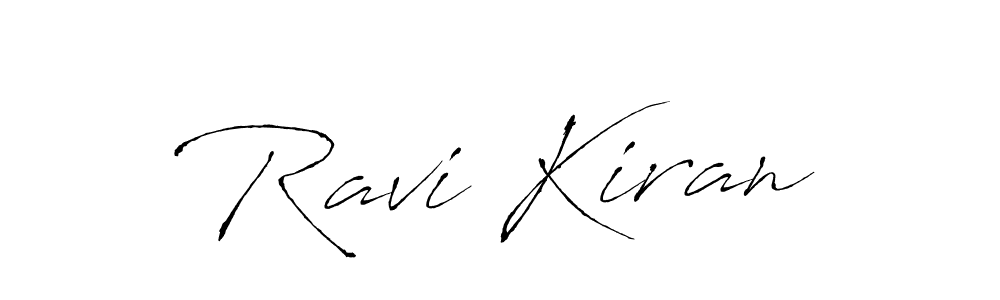 The best way (Antro_Vectra) to make a short signature is to pick only two or three words in your name. The name Ravi Kiran include a total of six letters. For converting this name. Ravi Kiran signature style 6 images and pictures png