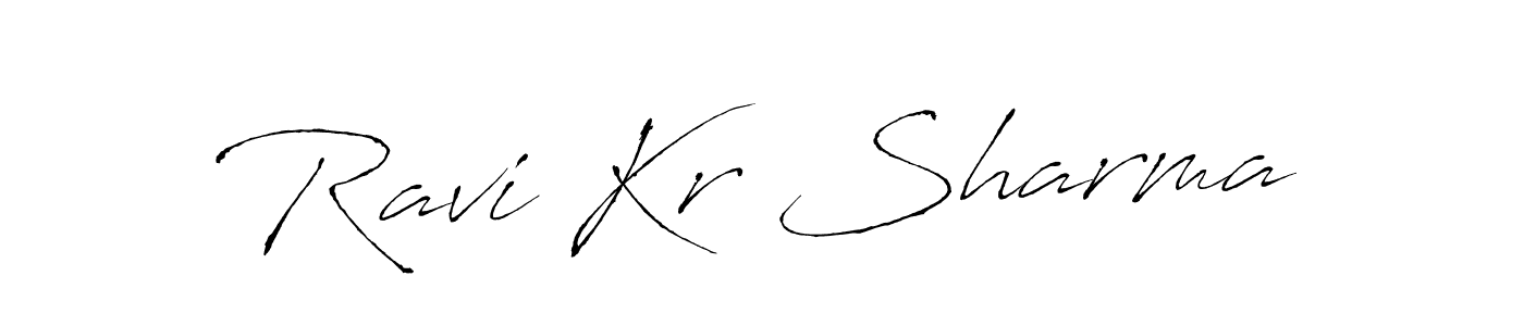 Make a beautiful signature design for name Ravi Kr Sharma. Use this online signature maker to create a handwritten signature for free. Ravi Kr Sharma signature style 6 images and pictures png