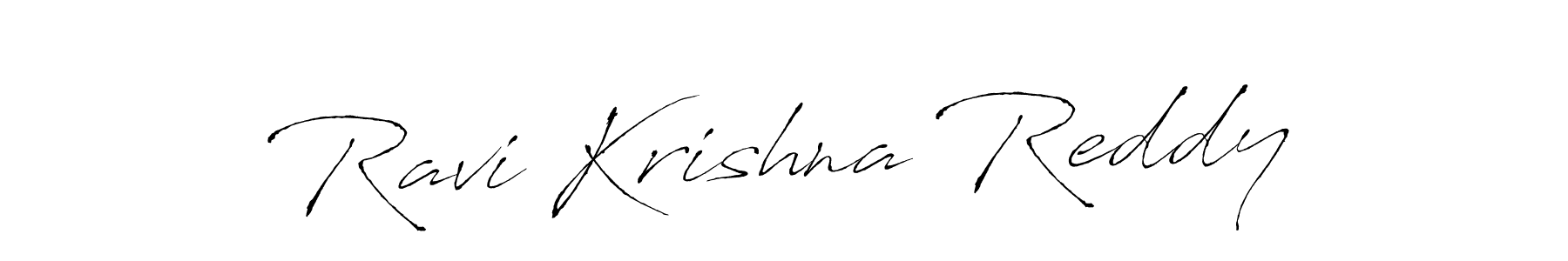 Ravi Krishna Reddy stylish signature style. Best Handwritten Sign (Antro_Vectra) for my name. Handwritten Signature Collection Ideas for my name Ravi Krishna Reddy. Ravi Krishna Reddy signature style 6 images and pictures png